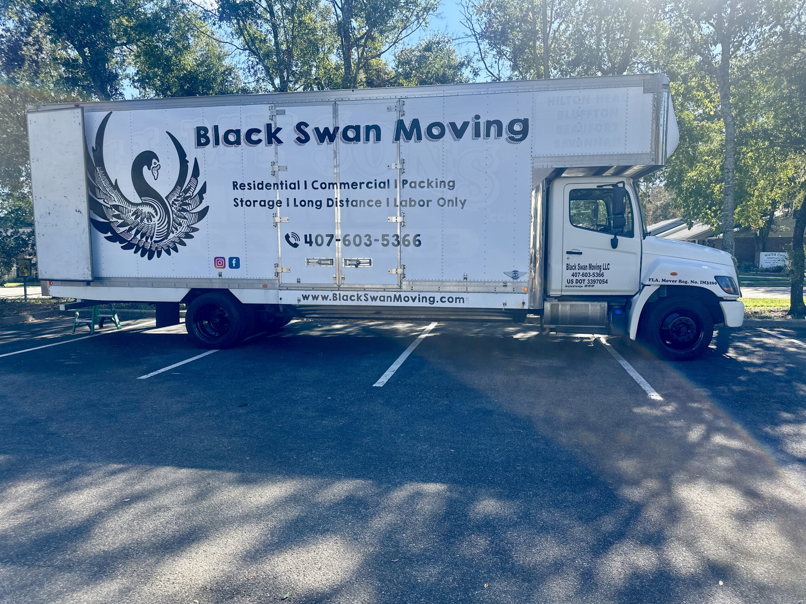 Black Swan Moving serving customers in Sanford, Florida